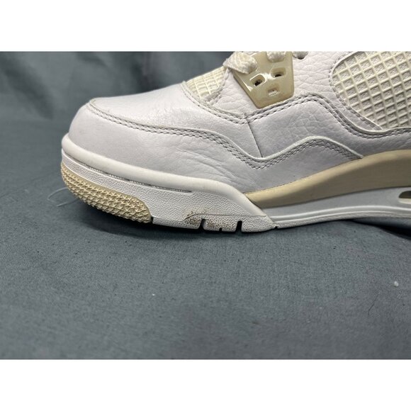 Nike Boys Air Jordan 4 Retro (GS) Sneakers Sand 487724-118 Size 6 DISPLAY MODEL! - Picture 13 of 16
